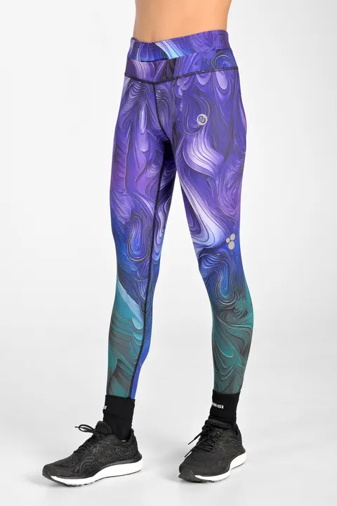 Legginsy 7/8 petite z pasem Pro Mystic Purple
