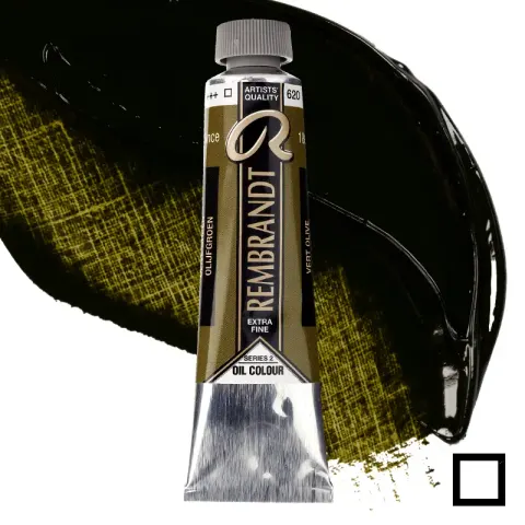Farba olejna Rembrandt 40 ml - 620 S2 Olive green