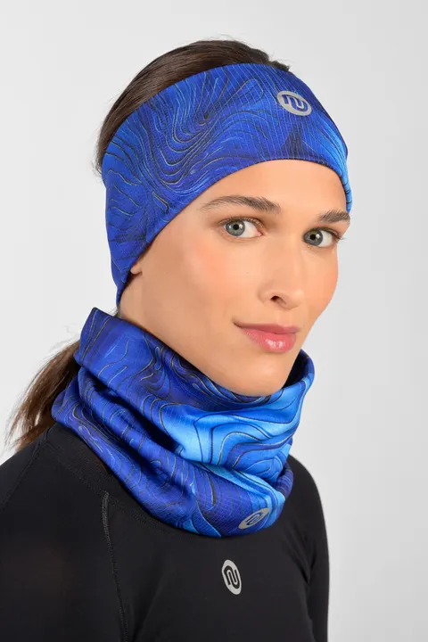 Termoaktywna opaska sportowa Mystic Blue