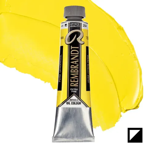 Farba olejna Rembrandt 40 ml - 254 S3 Permanent lemon yellow