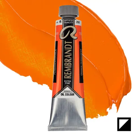 Farba olejna Rembrandt 40 ml - 266 S3 Permanent orange