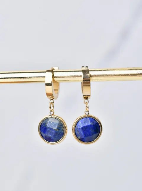 Kolczyki Panna, Lapis Lazuli, złoty S2V72400-10Z