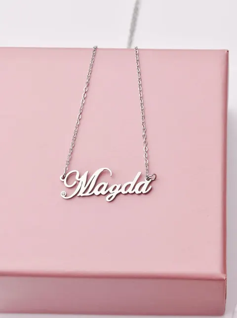 Naszyjnik imię Magda, srebrny S300117S0