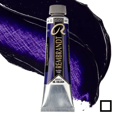 Farba olejna Rembrandt 40 ml - 507 S2 Ultramarine violet