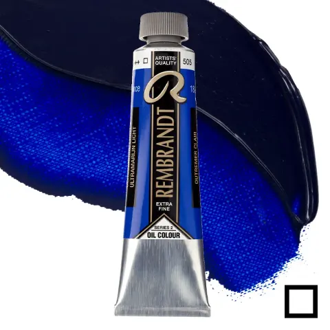 Farba olejna Rembrandt 40 ml - 505 S2 Ultramarine light