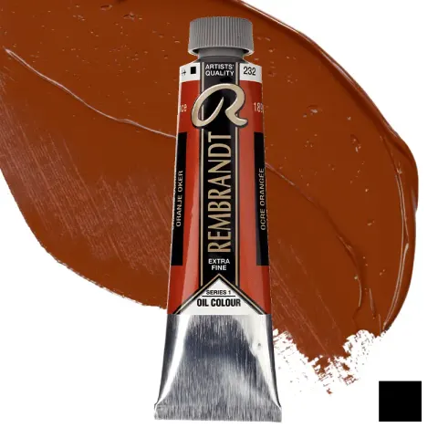 Farba olejna Rembrandt 40 ml - 232 S1 Orange ochre