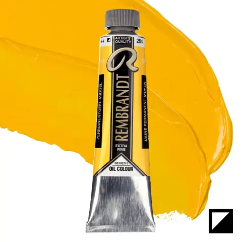 Farba olejna Rembrandt 40 ml - 284 S3 Permanent yellow medium