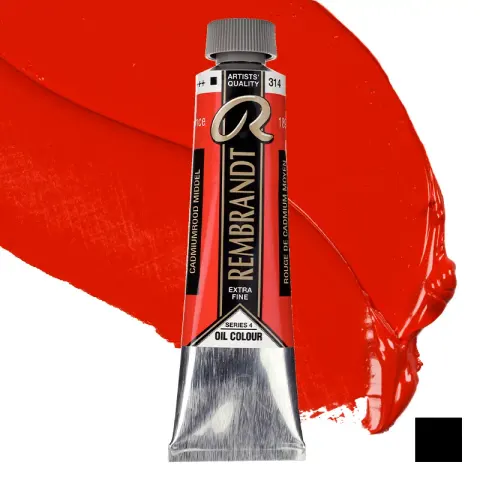 Farba olejna Rembrandt 40 ml - 314 S4 Cadmium red medium