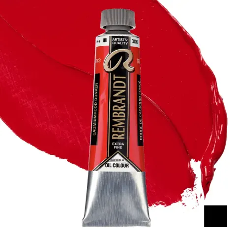 Farba olejna Rembrandt 40 ml - 306 S4 Cadmium red deep