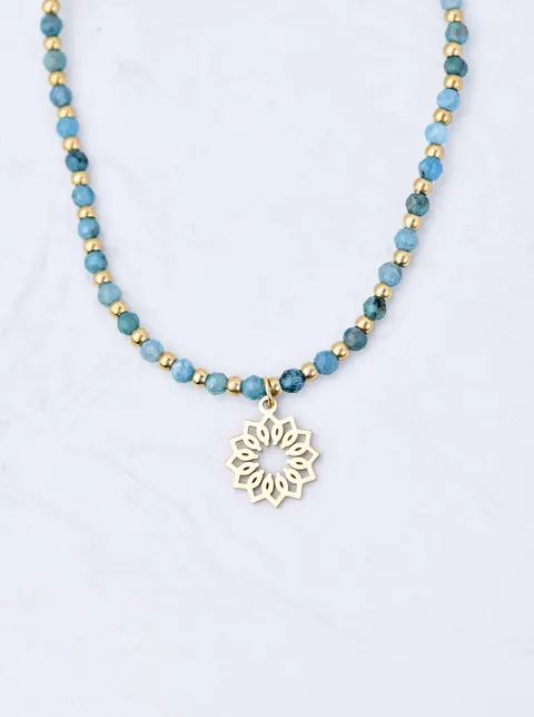 Choker Rozeta Vezzi, Apatyt, złoty S304499Z00