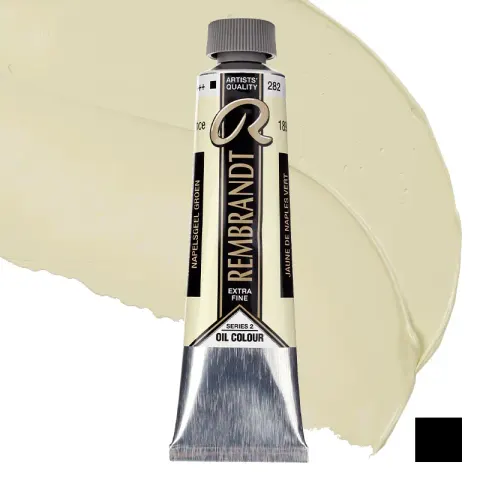 Farba olejna Rembrandt 40 ml - 282 S2 Naples yellow green