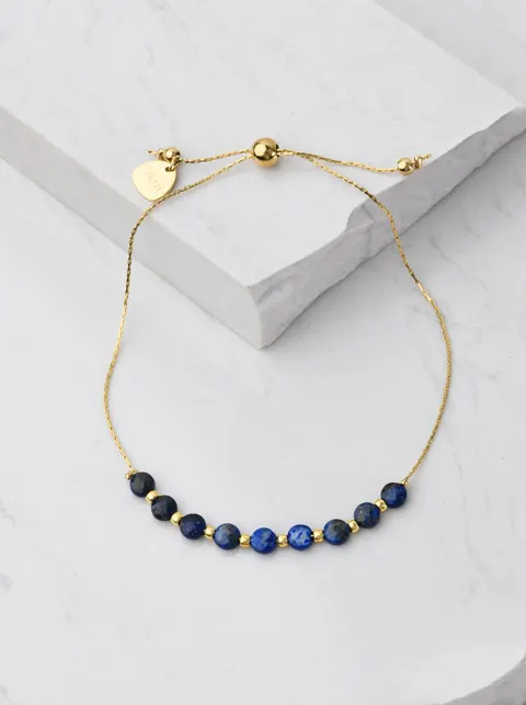 Bransoletka Lapis Lazuli, złoty S105611Z00