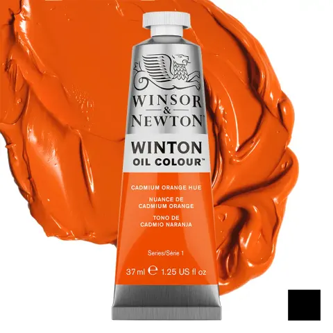 Farba olejna Winsor & Newton Winton 37 ml - 090 Cadmium orange hue