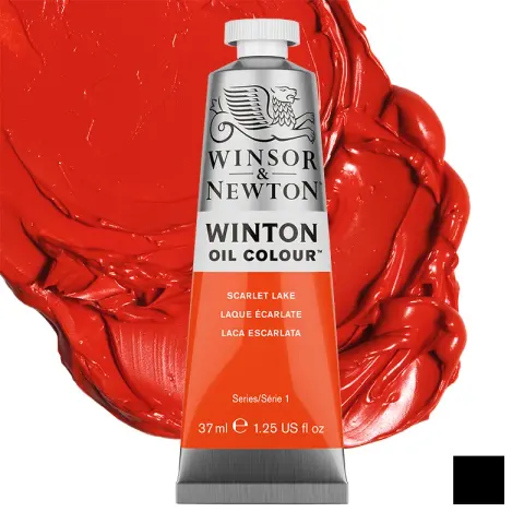 Farba olejna Winsor & Newton Winton 37 ml - 603 Scarlet Lake