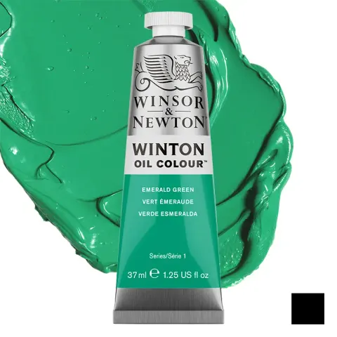 Farba olejna Winsor & Newton Winton 37 ml - 241 Emerald Green
