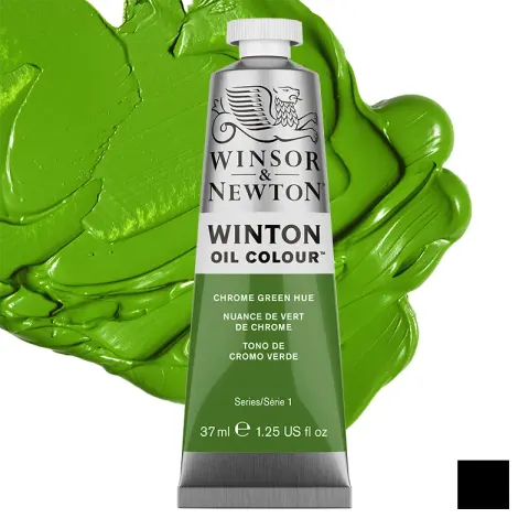 Farba olejna Winsor & Newton Winton 37 ml - 145 Chrome Green Hue