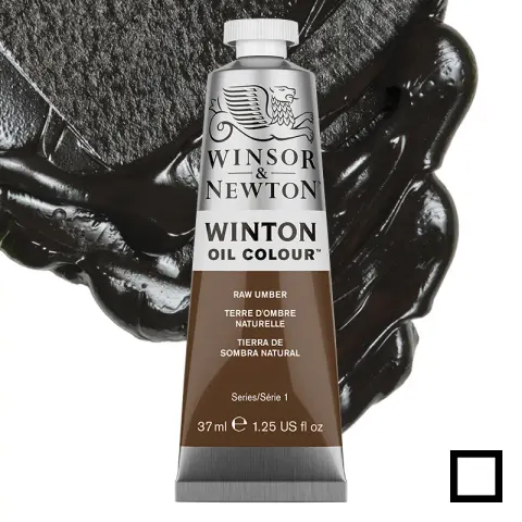 Farba olejna Winsor & Newton Winton 37 ml - 554 Raw Umber