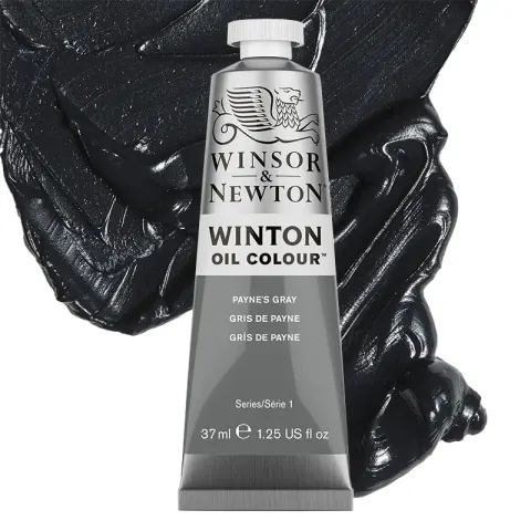 Farba olejna Winsor & Newton Winton 37 ml - 465 Payne's Gray