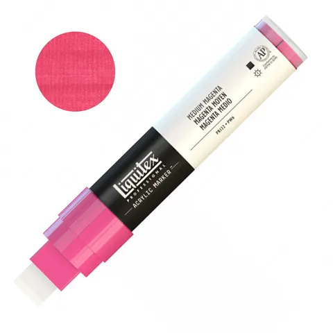 Pisak akrylowy Liquitex Paint Marker 15 mm - 0500 Medium magenta