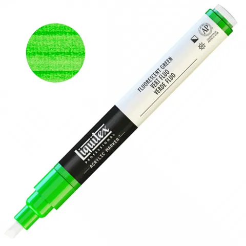Pisak akrylowy Liquitex Paint Marker 2 mm - 0985 Fluorescent green