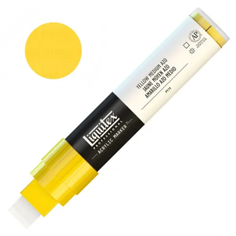 Pisak akrylowy Liquitex Paint Marker 15 mm - 0412 Yellow medium azo