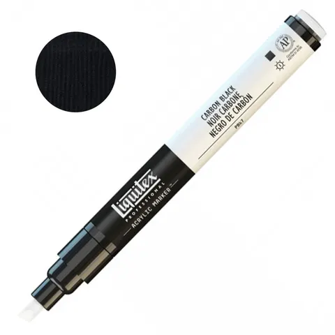 Pisak akrylowy Liquitex Paint Marker 2 mm - 0337 Carbon black