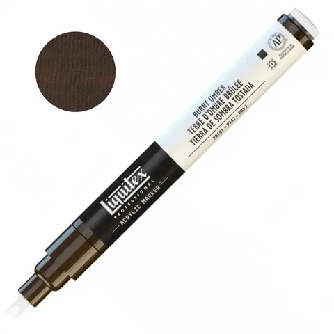 Pisak akrylowy Liquitex Paint Marker 2 mm - 0128 Burnt umber