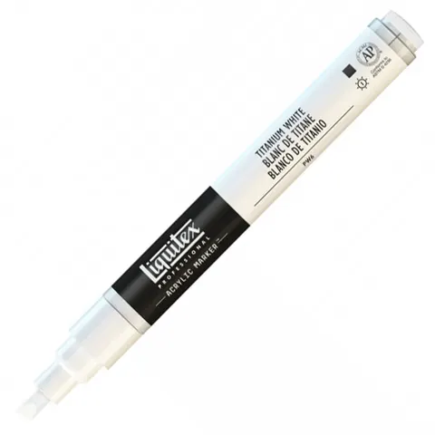 Marker akrylowy Liquitex Fine 2 mm - 0432 Titanium white