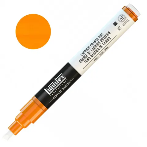 Pisak akrylowy Liquitex Paint Marker 2 mm - 0720 Cadmium orange hue
