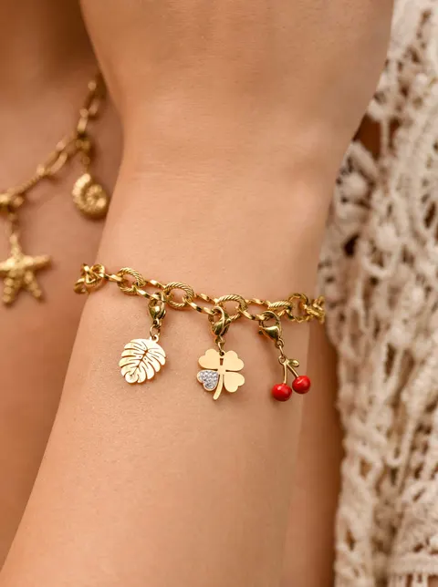 Zestaw Biżuterii Cherry Kiss Charms