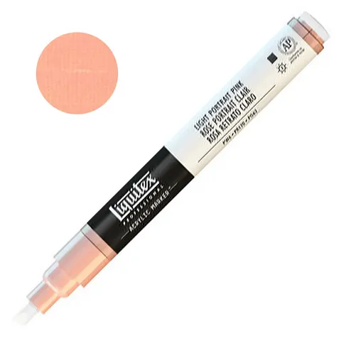 Pisak akrylowy Liquitex Paint Marker 2 mm - 0810 Light portrait pink