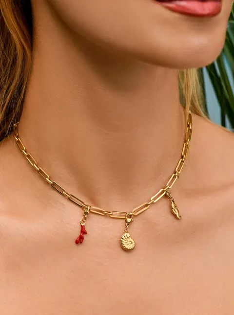 Zestaw Biżuterii Coral Dreams Charms