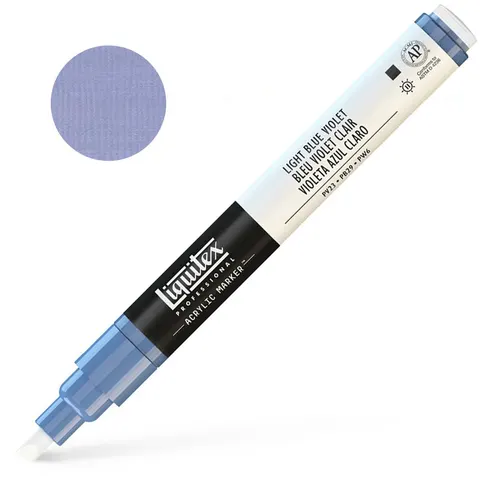 Pisak akrylowy Liquitex Paint Marker 2 mm - 0680 Light blue violet