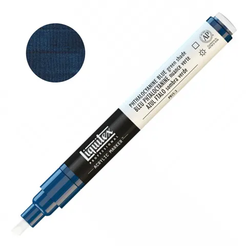 Pisak akrylowy Liquitex Paint Marker 2 mm - 0320 Prussian Blue Hue