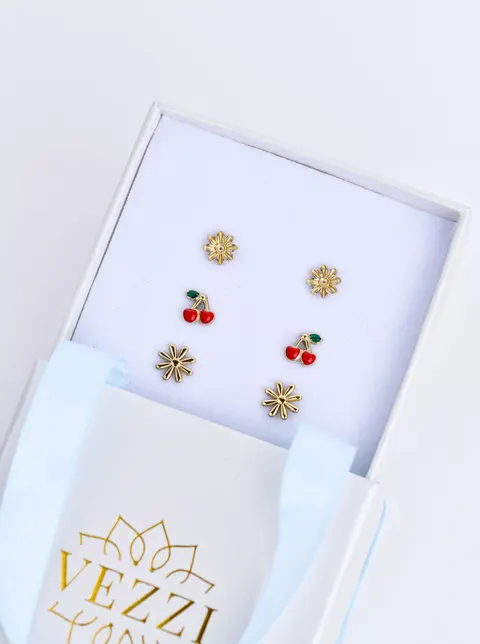 Zestaw Kolczyków Solar Confetti