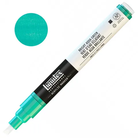 Pisak akrylowy Liquitex Paint Marker 2 mm - 0660 Bright aqua green