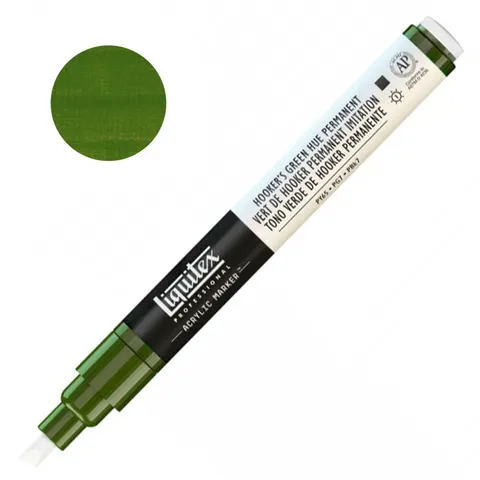Pisak akrylowy Liquitex Paint Marker 2 mm - 0224 Hookers green hue permanent