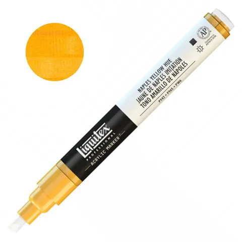 Pisak akrylowy Liquitex Paint Marker 2 mm - 0601 Naples yellow hue