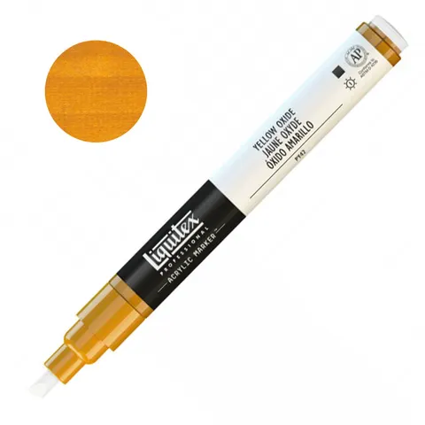 Pisak akrylowy Liquitex Paint Marker 2 mm - 0416 Yellow oxide