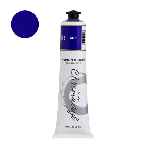 Farba akrylowa Chromacryl 75 ml - Violet