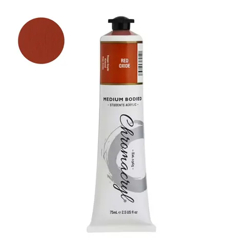 Farba akrylowa Chromacryl 75 ml - Red Oxide