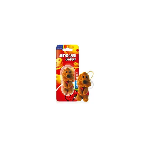 AREON MASKOTKA Odświeżacz do samochodu, STRAWBERRY, 1 szt