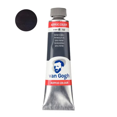 Farba akrylowa Van Gogh 40ml - 708 Payne's grey