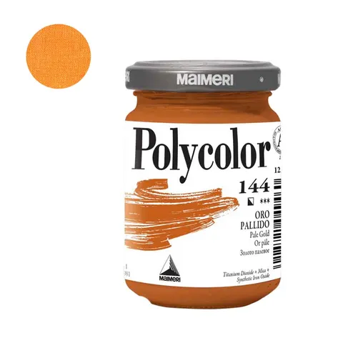 Farba akrylowa Polycolor 140 ml - 144 Pale Gold