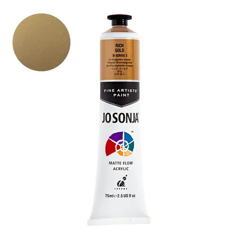 Farba akrylowa Jo Sonja 75 ml - Rich Gold