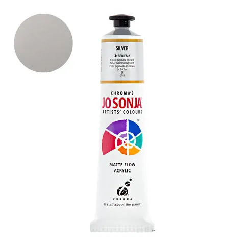 Farba akrylowa Jo Sonja 75 ml - Silver