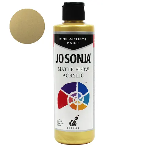 Farba akrylowa Jo Sonja's 250 ml - Pale Gold