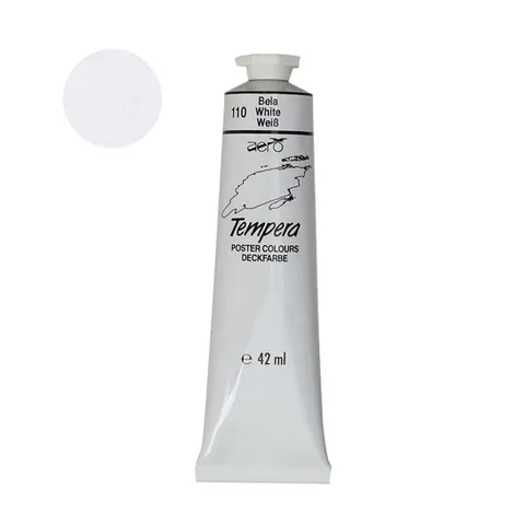Farba tempera Aero 42ml - 110 White