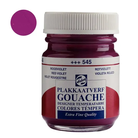 Farba Gouache Extra Fine Talens 50 ml - 545 Red violet