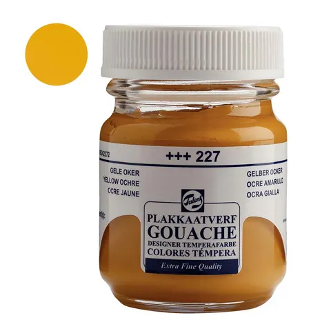 Farba Gouache Extra Fine Talens 50 ml - 227 Yellow ochre
